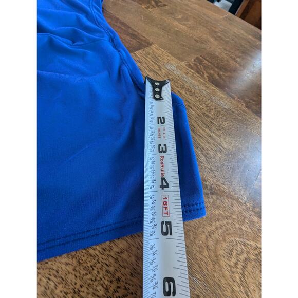 Bella Flore Womens plus size tank top camisole shirt top blouse Size 3x Blue - Picture 8 of 10